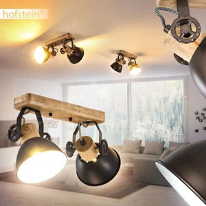 Lámpara de techo vintage salón dormitorio pasillo cocinas foco antracita  - Imagen 1 de 4