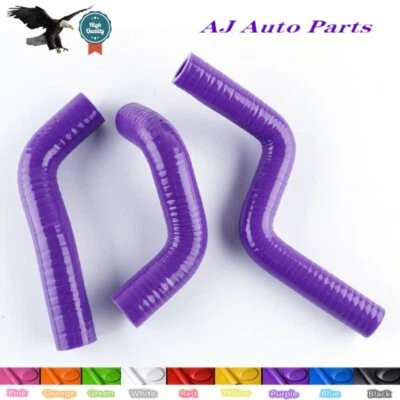 Nuevos kits de manguera de refrigeración de radiador de silicona púrpura para KAWASAKI KX85 KX100 2014-2017 Foto 1 de 4