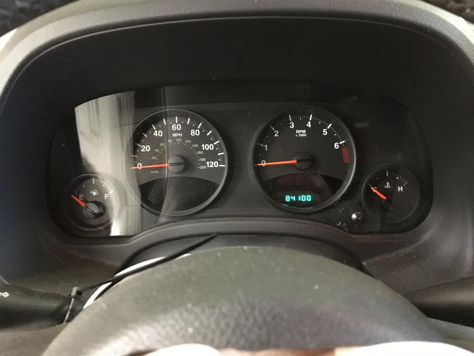 Medidor de velocímetro usado se adapta a: Jeep Compass Cluster 2012 MPH 120 MPH sin mensaje c Foto 1 de 4