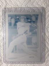 2014 Topps Pro Debut, Lewis Brinson, Cyan Printing Plate, 1 Of 1.