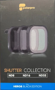 PolarPro Shutter Collection ND8 ND16ND32 Filters for GoPro HERO8 BLACK APPRO-001