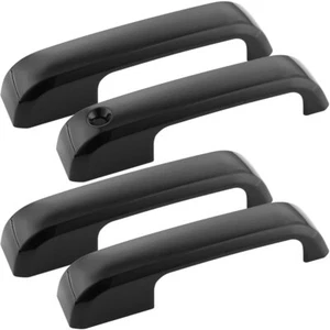 For 2015 2016 2017-2019 2020 Ford F150 Gloss Black Door Handle Covers F-150 PA - Picture 1 of 5