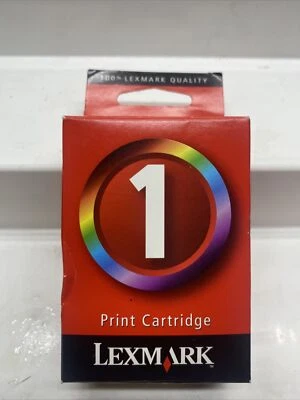 Genuine Lexmark #1 Color 18C0781 Ink Cartridge - Sealed - Image 1 of 4