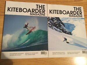The Kiteboarder Magazine Kiteboarding Mag Lot of 2 Vol 8 #4 #5 2011 Kitesurfing