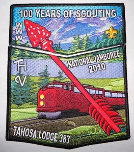 Tahosa Lodge 383 2010 Jamboree OA Flap Set - Denver Area Council - Picture 1 of 1