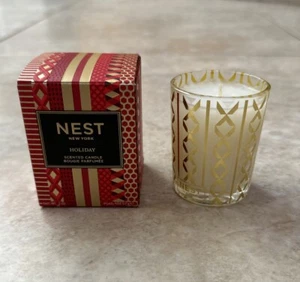 NEST Fragrances Votive Candle- Holiday 2 oz Brand New In Box - Picture 1 of 4