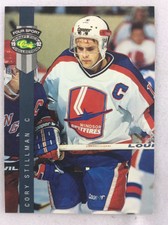 NHL 1992 Classic Draft Pick Hockey Card #155-Cory Stillman, Calgary Flames