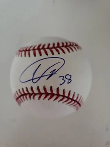 Ubaldo Jimenez Autographed Rawlings OML Baseball- JSA Authenticated - Picture 1 of 3