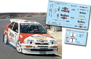 C021 DECAL 1/43 Luis Monzon FORD ESCORT COSWORTH Rally Gran Canaria 1995 - Imagen 1 de 1