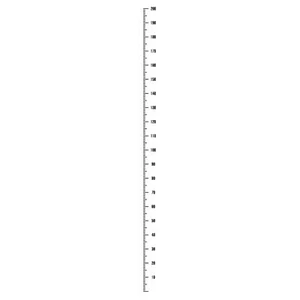 Height Wall Sticker Height Indicator Ruler Measurement Sticker - Picture 1 of 12