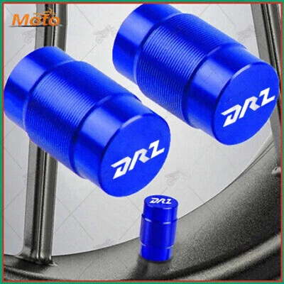 Cubierta de tapa de válvula de neumático de rueda de motocicleta azul para Suzuki DRZ DRZ400SM DRZ 400 S/E/SM Foto 1 de 2