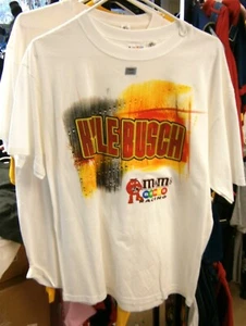 VINTAGE CHASE #18 TEE SHIRT KYLE BUSCH TEAM CAR AND DRIVER TEE M&M'S L LARGE NWT - Picture 1 of 2