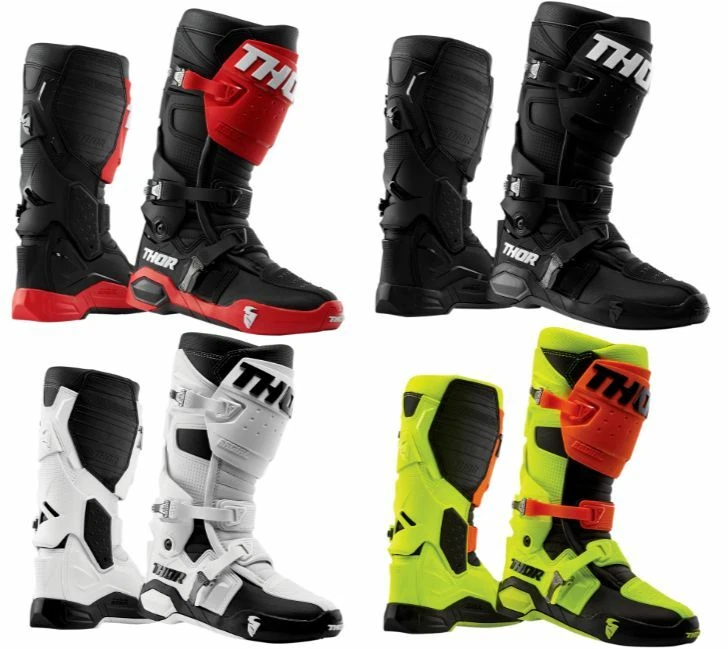 Par de botas de carreras Thor para hombre radiales todo terreno motocross MX Foto 1 de 1