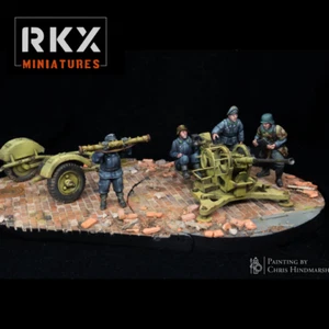 German Fallshirmjager_Luftwaffe_All RKX Miniature Sets_28MM 1/56_Unpainted_WWII - Picture 1 of 114
