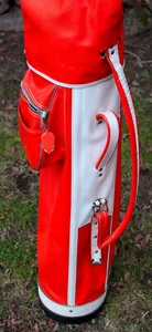 Vintage Westchester USA Golf Bag Orange All Original Cover - Excellent Condition - Picture 1 of 7