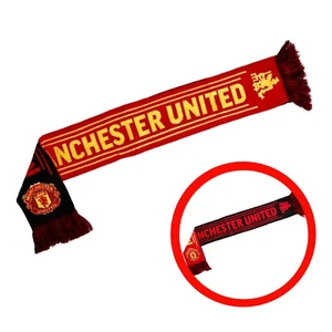 MANCHESTER UNITED  2010s Soccer Scarf Authentic Football Premier League - Picture 1 of 5