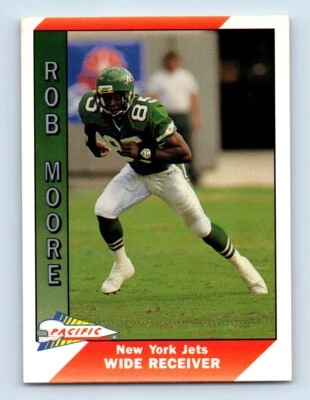 1991 Pacific Rob Moore New York Jets #372 - Image 1 of 2