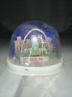Vintage Saint Louis Mo. Skyline Snowglobe Snowdome Plastic Souvenir