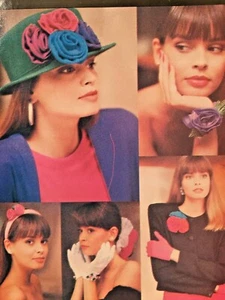 Butterick Schnittmuster 6654 Blumen und Schleifen Zubehör ungeschnitten Geschenke - Bild 1 von 3