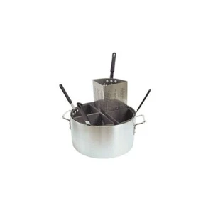 Winco Commercial 20 qt Heavy Duty Pasta Cooker Aluminum 4 Stainless Steel Insets - Picture 1 of 1