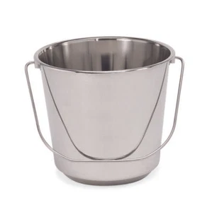 Eimer Edelstahl 10 - 14 Liter Inhalt CNS Edelstahleimer Bucket - Bild 1 von 2