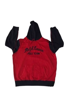 Polo Ralph Lauren Men's Magic Fleece Pullover Hoodie Sweater Red and Blue Sz XXL - Picture 1 of 11