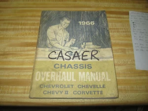 1966 Chevrolet Service Manual Shop Manual. Original -  Not a Reprint  - Bild 1 von 4