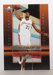 Cleveland Cavaliers 2003-04 Upper Deck Rookie Exclusives #1 LeBron James - Picture 1 of 4