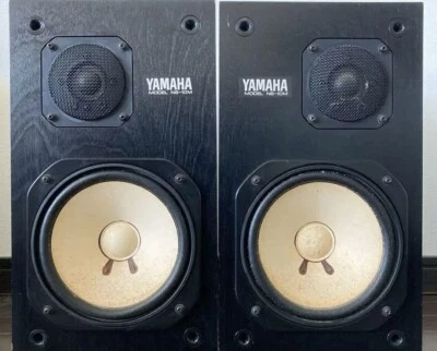 YAMAHA NS-10M Speaker Pair Set System Studio Monitors Speakers Black NS10M Used - Image 1 of 4