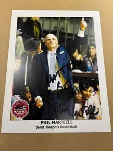 PHIL MARTELLI Autographed Signed 8.5x11 Photo MIchigan Wolverines Basketball - Picture 1 of 3