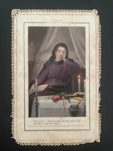 holy card santino merlettato canivet LETAILLE PL. 498. - Picture 1 of 2
