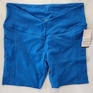 lulucheri Bike Shorts High Waist Yoga Pocket Athletic Gym XXL - Picture 1 of 6