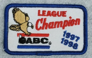 ABC Bowling Patch League Champion 1997-1998 - Picture 1 of 2