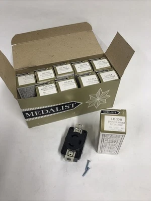 *Box Of 10* Medalist Turn Twist Locking Receptacle Outlet NEMA L11-30R 30A 250V - Image 1 of 4