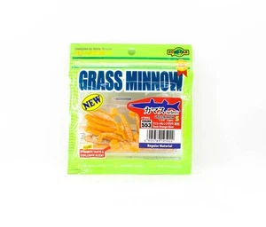 Ecogear Soft Lure Grass Minnow S 1-3/4 Inch 12 piece per pack 553 (5922) - Picture 1 of 6