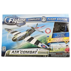 FlyLine Air Combat Complete Remote-Controlled Flight System, Spitfire Airplane - Picture 1 of 3
