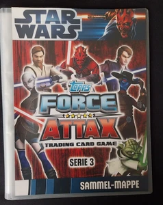 Star Wars Force Attax Serie 3 - 1 Carpeta Coleccionable - ALEMÁN - SIN Cartas - Imagen 1 de 2