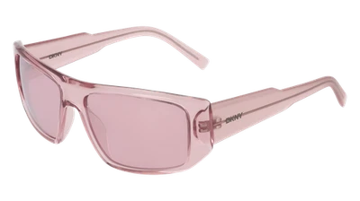 DKNY DK555S 620 CRYSTAL ROSE 57/16/140 FEMALE Sunglasses - Image 1 of 3