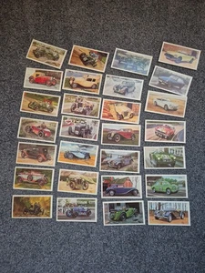 CIGARETTE/TEA CARDS JOHN PLAYER GRANDEE 1981 FAMOUS M.G. MARQUES -F/SET - Picture 1 of 6