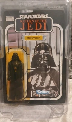 Star Wars Kenner Palitoy Darth Vader ROTJ 77 Cardback 1983 Vintage  - Image 1 of 4