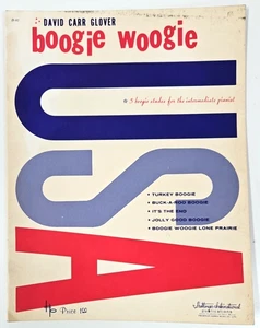 Boogie Woogie Songbook David Carr Glover Intermediate Piano Solos Etudes - Picture 1 of 4