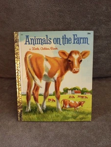 Vintage 1968 Classic Animals on the Farm - A Little Golden Book  - Bild 1 von 4