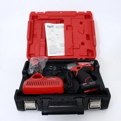 Milwaukee 2454-22 M12 FUEL 3/8" Impact Wrench Kit Complete with Hardcase - Image 1 of 4