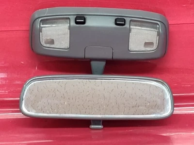 1995-1998 Toyota 4Runner Interior Rearview Mirror Dome Light Set Moon Mist Grey - Image 1 of 4