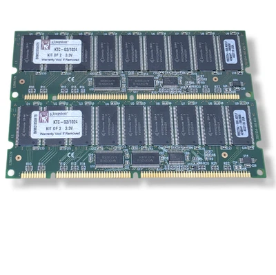 1GB (2X 512MB) KINGSTON KTC-G2/1024 K2 SDRAM ECC REG SERVER MEMORY 🍁(5401) - Image 1 of 2