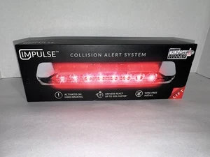 Impulse Universale LED Luce Freno Wireless Sistema di Sicurezza Allarme Collisione Nuovo - Foto 1 di 10