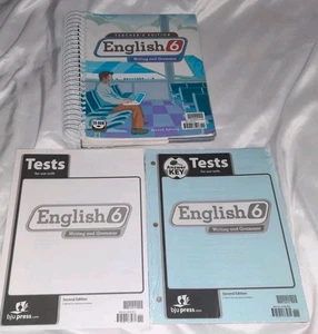 BJU Press English 6, 2nd Ed. Teacher's Edition with CD, Tests & Test Key - Picture 1 of 4