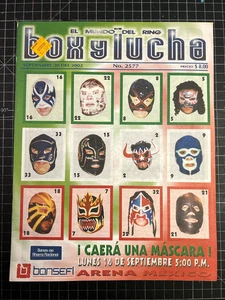 RARE Vintage Mexican Magazine Box y Lucha 2002 #2577 Dr. Wagner Jr. Dragoncito - Bild 1 von 3
