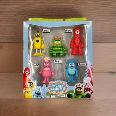 2025 Brand New Yo Gabba Gabbaland! Yo Gabba Gabba Friends 5-pack *IN HAND* - Image 1 of 3