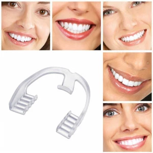 2Pcs Dental Mouth Guard Bruxism Splint Teeth Grinding Sleep Aid Braces Tool AU - Picture 1 of 8